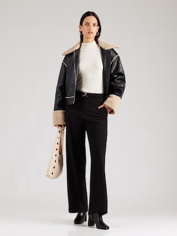 ONLY Wide leg Trousers 'ONLGala' in Black