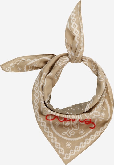 LEVI'S ® Tørklæde 'ELEVATED' i creme / rød / hvid, Produktvisning