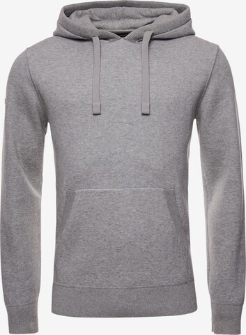 Superdry Sweatshirt 'Essential' in Grijs: voorkant