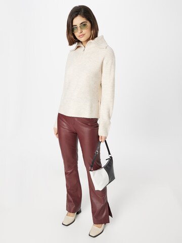 TOM TAILOR DENIM Pullover in Beige