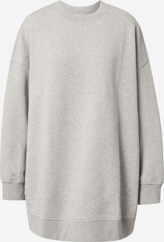 Monki Sweatshirt in Grijs: voorkant