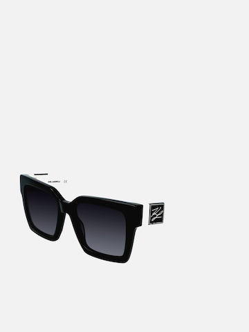 Karl Lagerfeld Zonnebril in Zwart
