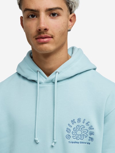 QUIKSILVER Sportsweatshirt 'Salt Water' in hellblau / dunkelblau, Produktansicht