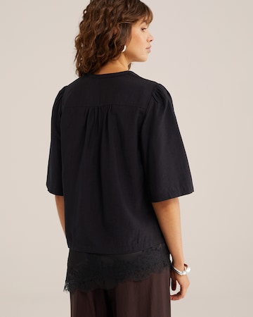 WE Fashion Blúz - fekete