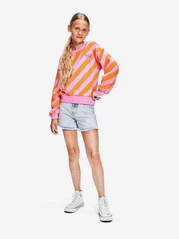 Retour Jeans Sweatshirt 'Vivian' i rosa: framsida