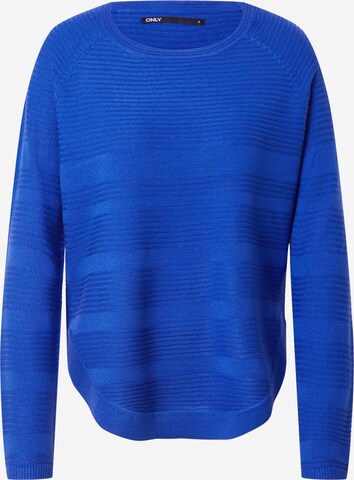 ONLY Sweater 'CAVIAR' in Blue: front