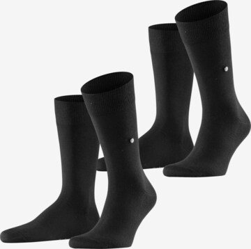 BURLINGTON Socken 'Everyday 2-Pack' in Schwarz: Vorderseite