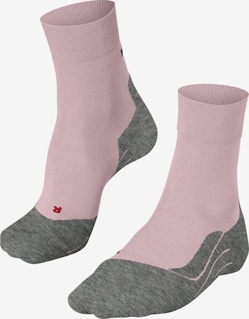 FALKE Athletic Socks 'RU4 Endurance' in Purple: front