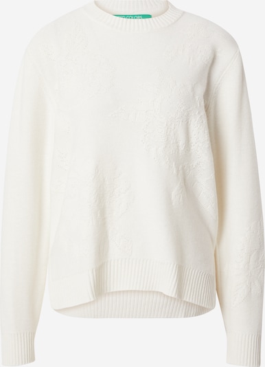 UNITED COLORS OF BENETTON Pullover in creme, Produktansicht