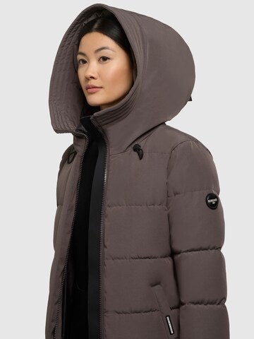 khujo Winter coat 'Faltd2' in Grey
