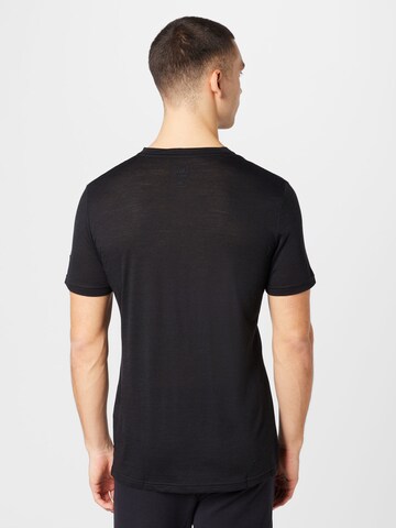 super.natural Performance Shirt 'GRAVEL' in Black