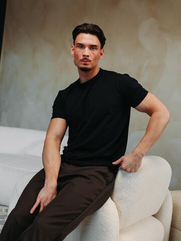 Richesse Shirt 'SHINY ESSENTIAL SHIRT BLACK' in Zwart