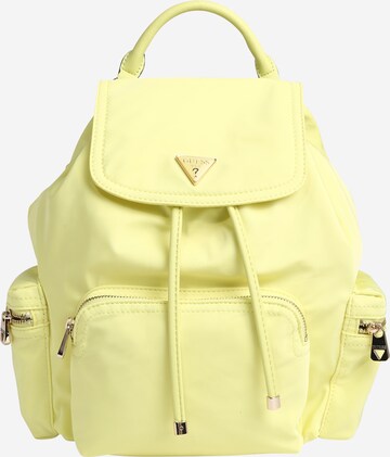 GUESS Backpack 'Gemma' in Yellow