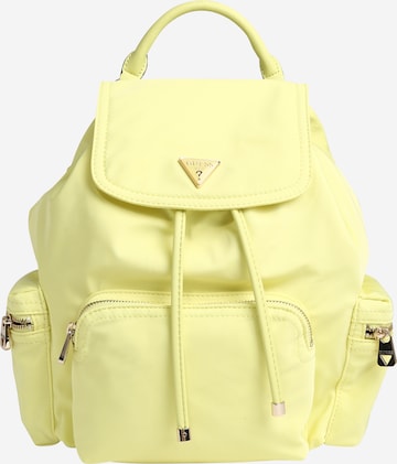 GUESS Backpack 'Gemma' in Yellow