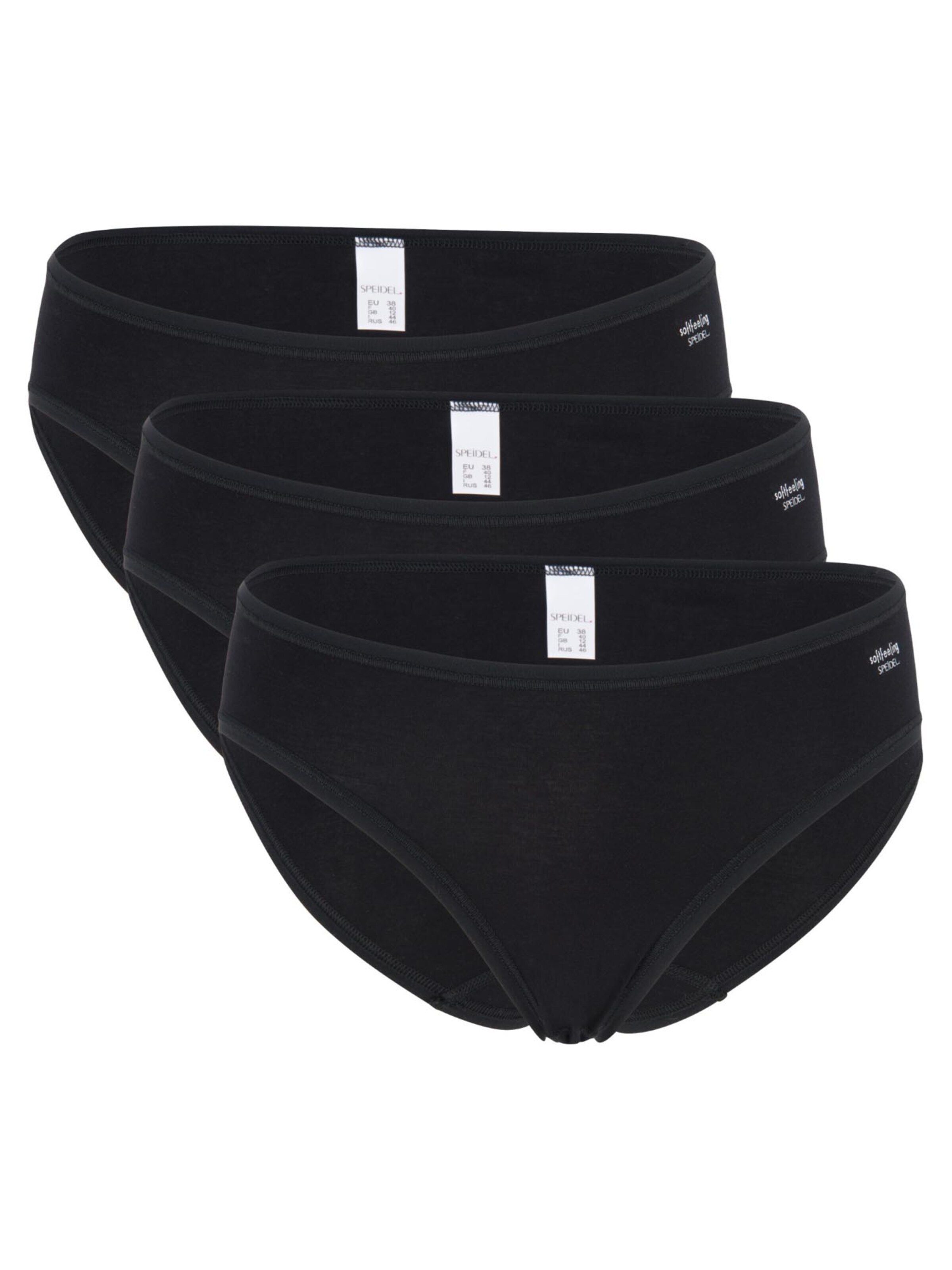 SPEIDEL Panty 'Soft Feeling' in Black: front