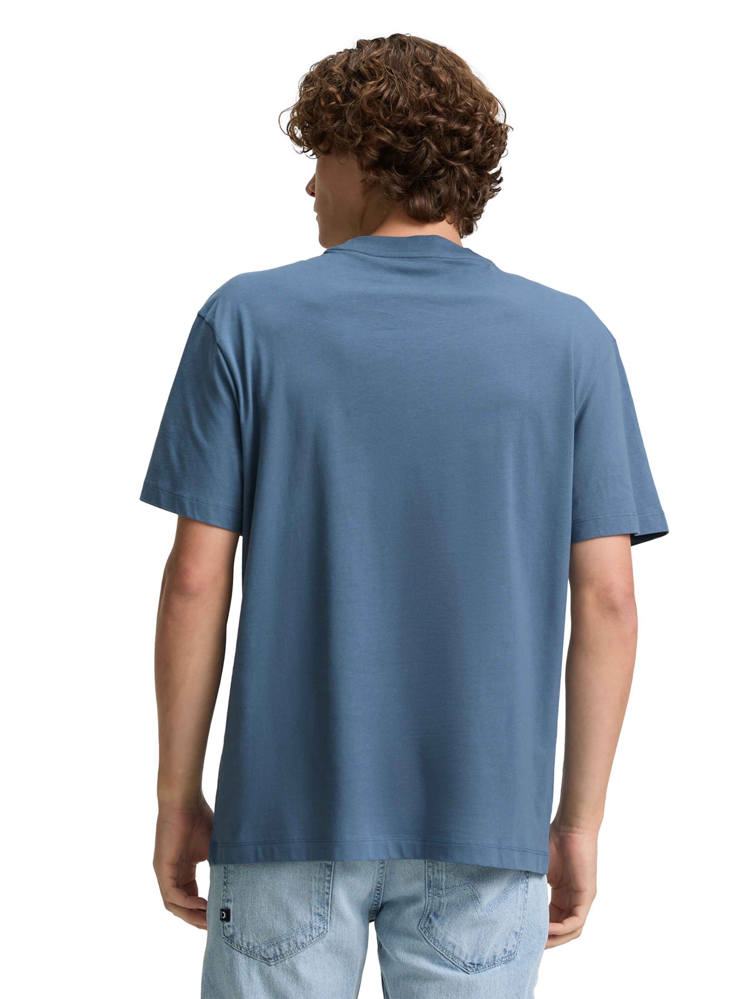 TOM TAILOR DENIM Μπλουζάκι σε μπλε