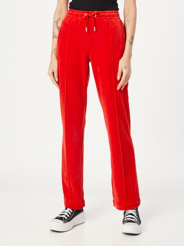 Juicy Couture Loosefit Broek 'Tina' in Rood: voorkant