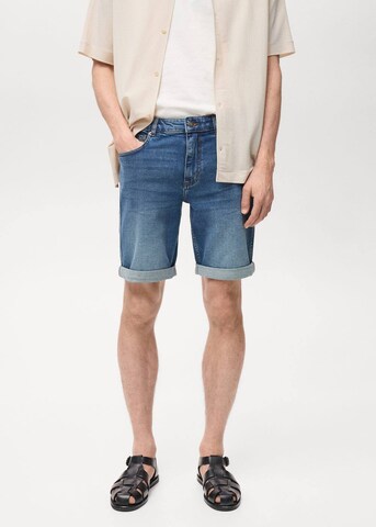 MANGO MAN Regular Jeans 'Rock' in Blue: front