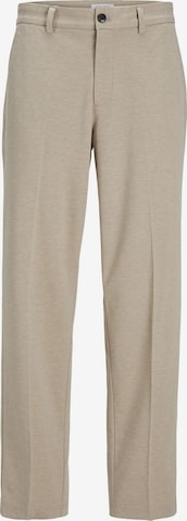 JACK & JONES Regular Pleated Pants 'KARL' in Grey: front