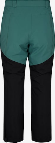 Regular Pantalon outdoor Zizzi en vert