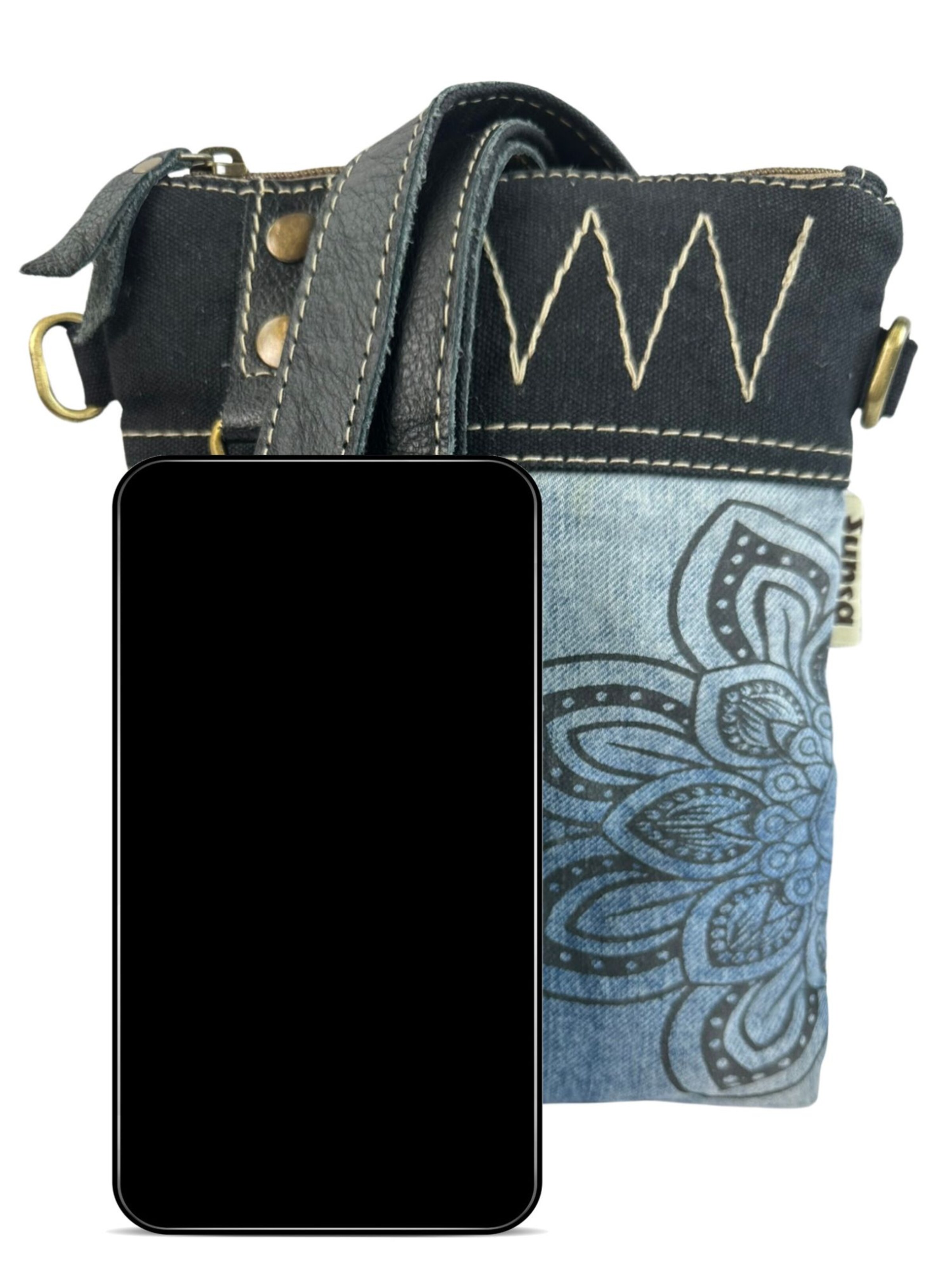 Sunsa Crossbody Bag 'Sunsa' in Black