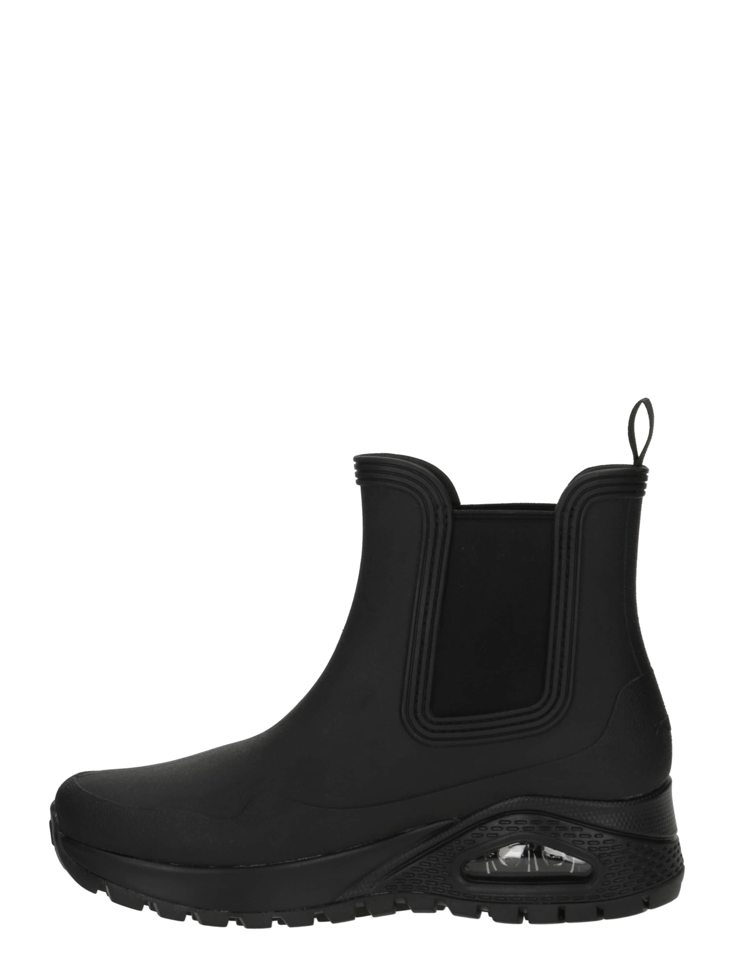 Bottes en caoutchouc 'UNO RUGGED-DANCING N THE RAIN' SKECHERS en noir