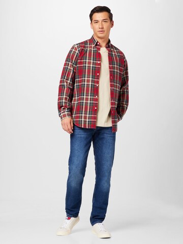 Polo Ralph Lauren Comfort fit Button Up Shirt in Red