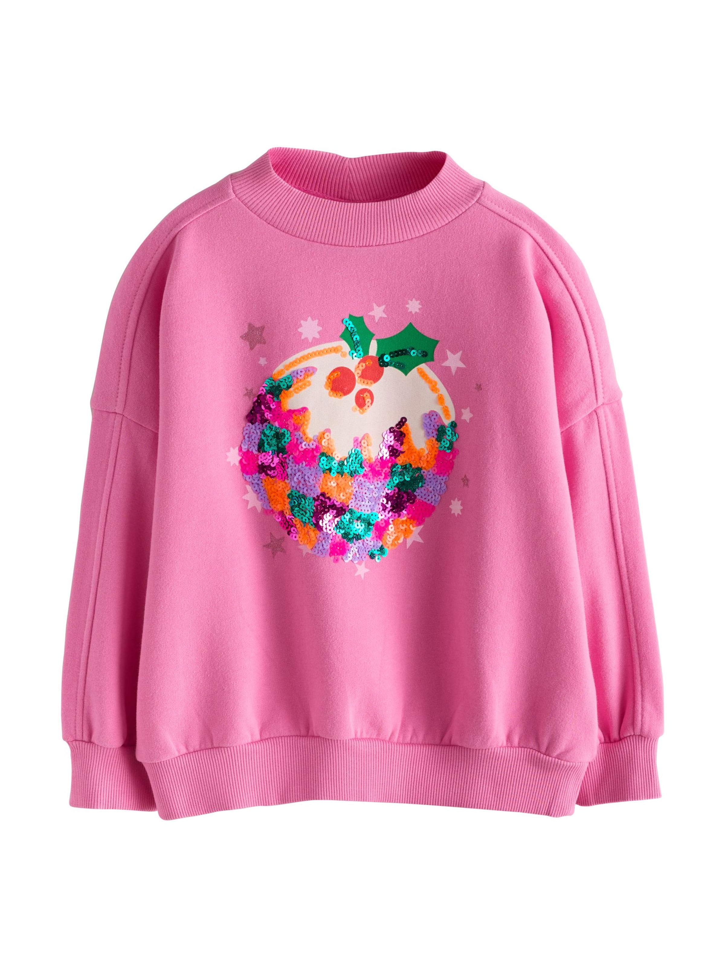 Felpa di Next in rosa: frontale