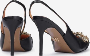 Kazar Γόβες slingback σε μαύρο