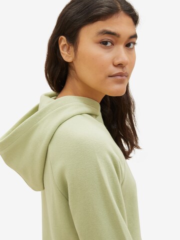 TOM TAILOR DENIM Sweatshirt in Green