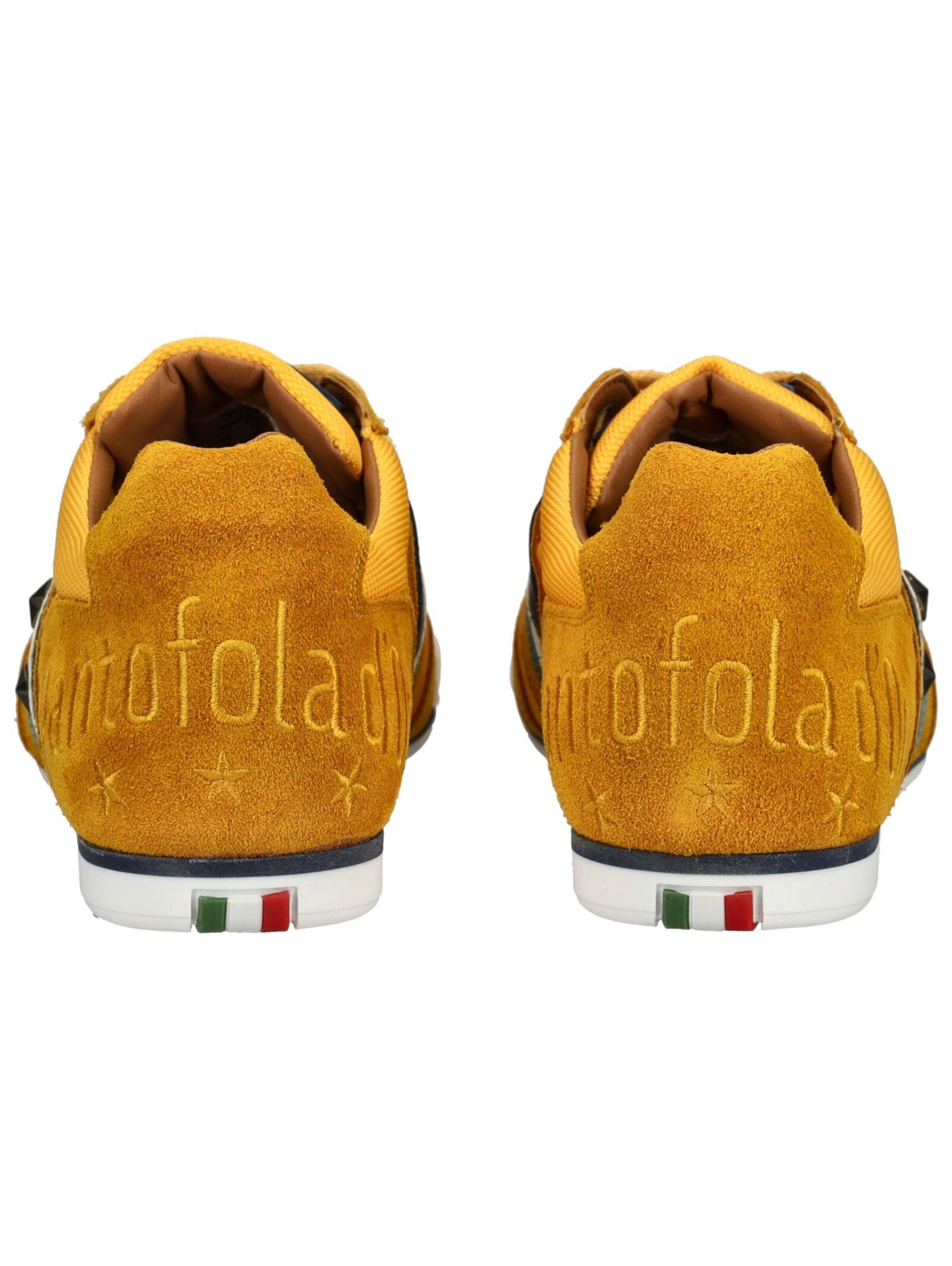 PANTOFOLA D'ORO Platform trainers 'Imola' in Yellow