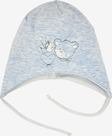 Aliap Muts 'Biene' in Blauw: voorkant