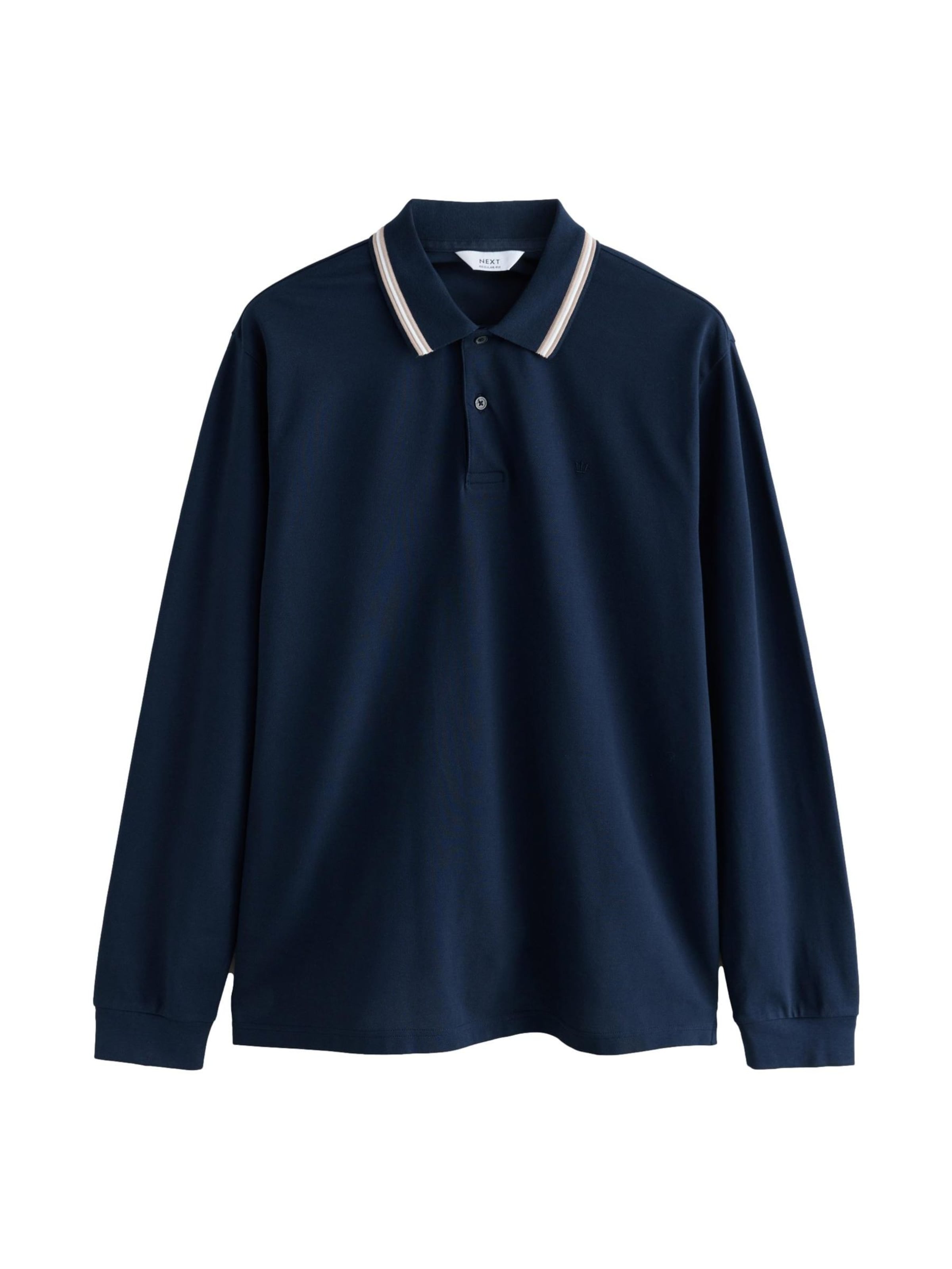 Tricou de la Next pe albastru: față