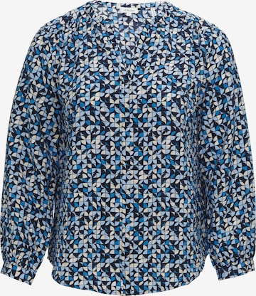 s.Oliver Red Label Plus Blouse in Blue: front