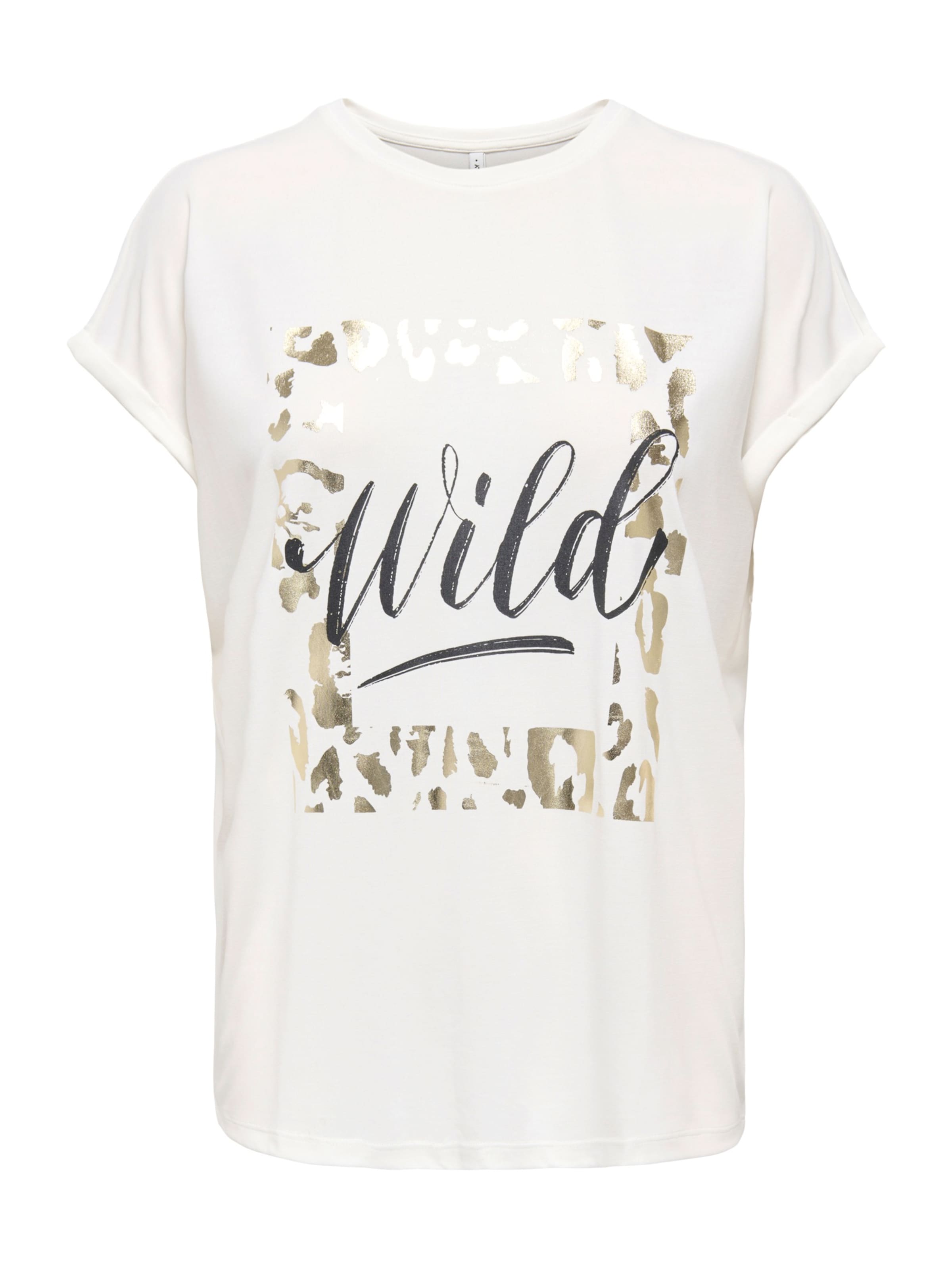 ONLY T-shirt 'ONLFREE NEW' i vit: framsida