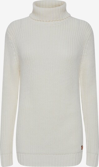 Oxmo Pullover 'Nanna' in braun / offwhite, Produktansicht