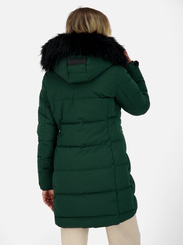 Alife and Kickin Winter coat 'Amalia' in Green