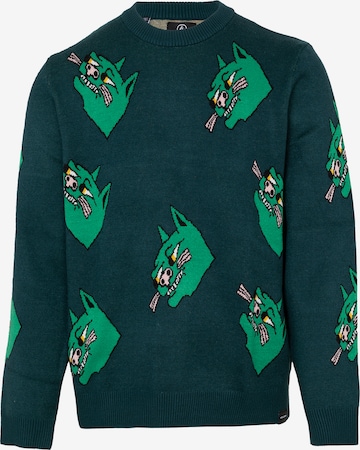 Pull-over 'FA NANDO VON ARB SWTR' Volcom en vert : devant