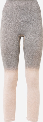 NU-IN Slim fit Leggings in Brown: front