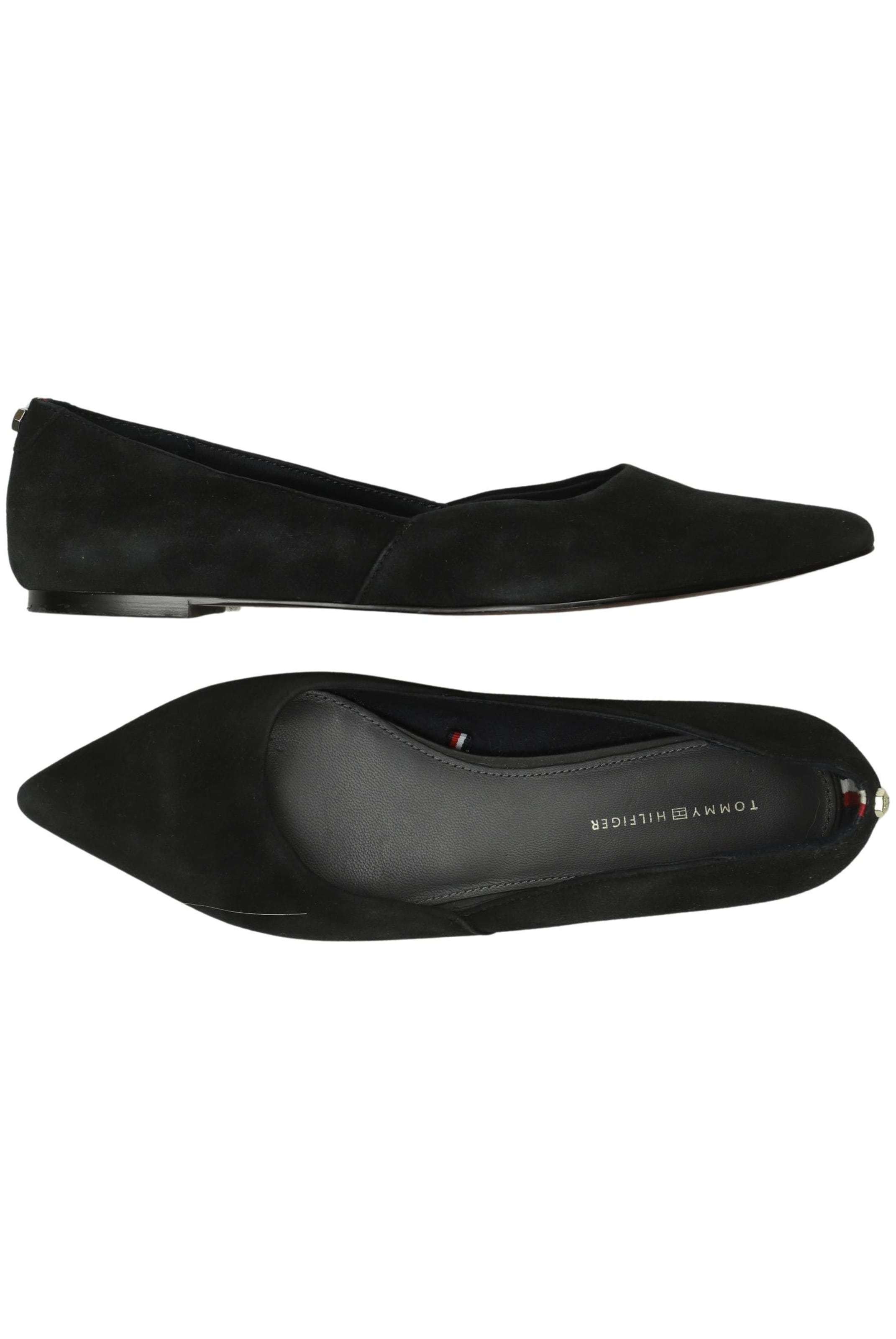 TOMMY HILFIGER Ballerina 39 in Schwarz: Vorderseite