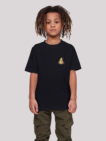 T-Shirt 'Rubber Duck Wizard' F4NT4STIC en noir : devant