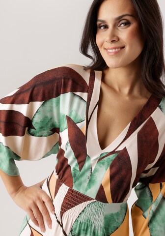 Aniston SELECTED Dress in Brown