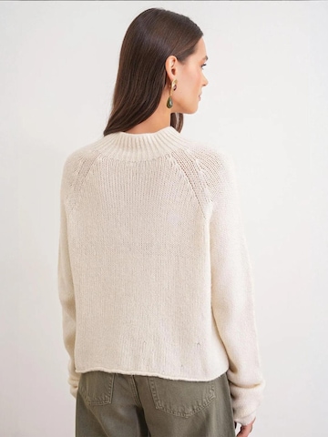 Pull-over MixRay en beige