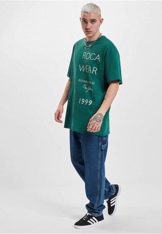 T-Shirt 'ExcuseMe' ROCAWEAR en vert