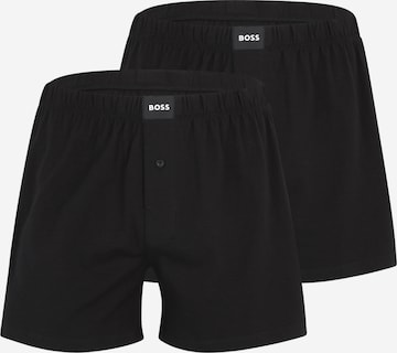 BOSS Bokserishortsit värissä musta: etupuoli
