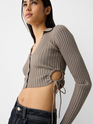 Bershka Sweater in Brown