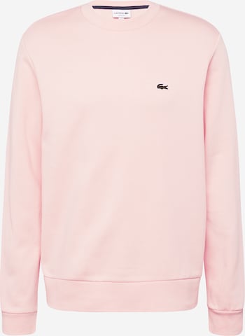 LACOSTE Sweatshirt i pink: forside