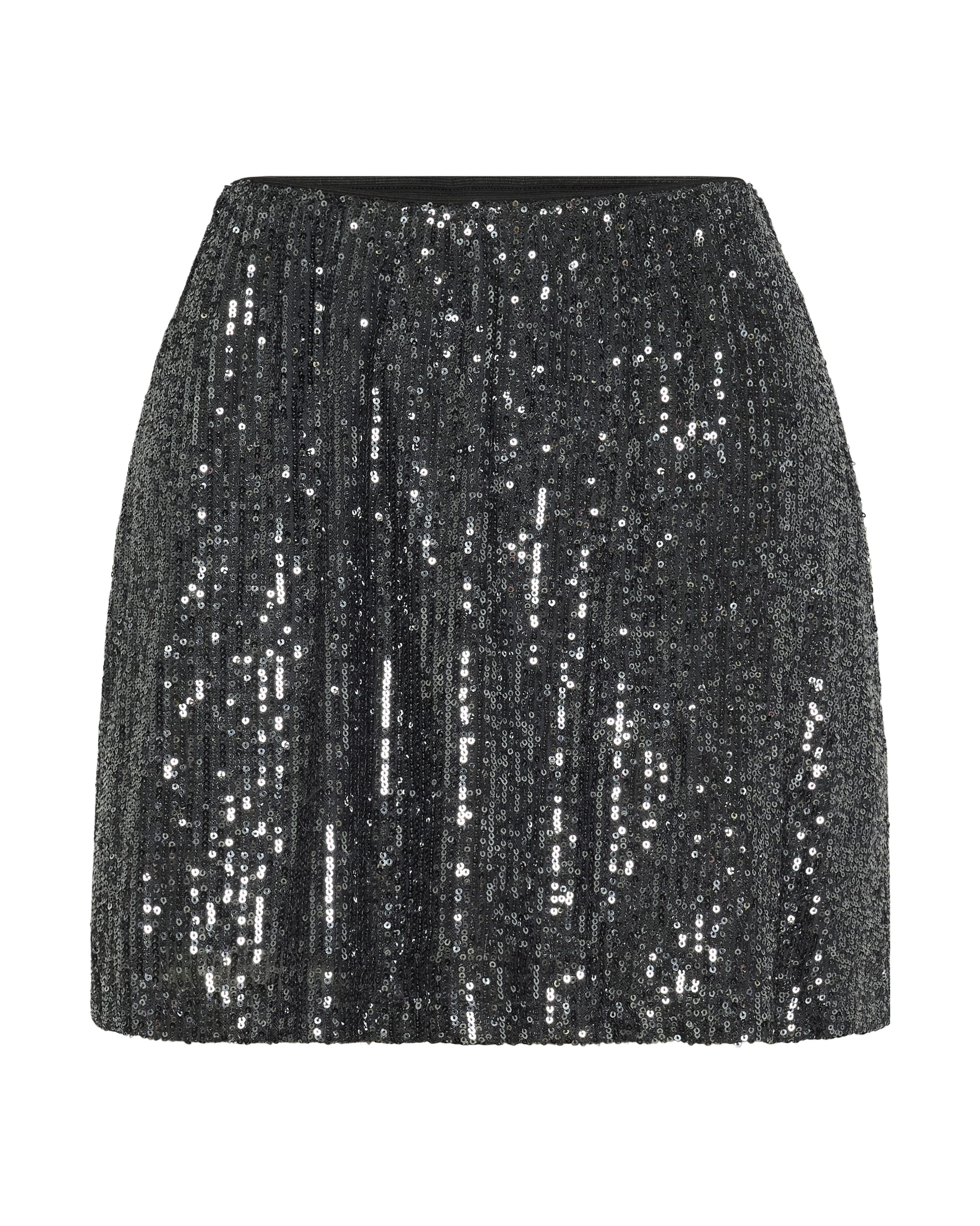 SAINT TROPEZ - Falda en plata: frente