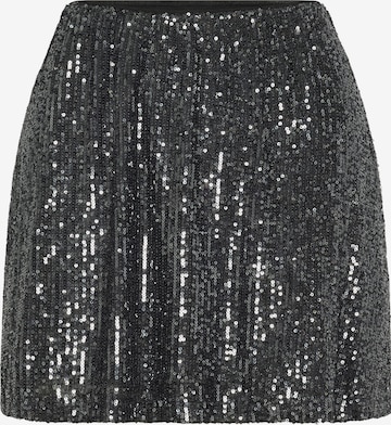 SAINT TROPEZ - Falda en plata: frente