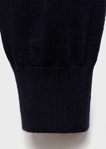 MANGO MAN Knit Cardigan 'Willyo' in Blue